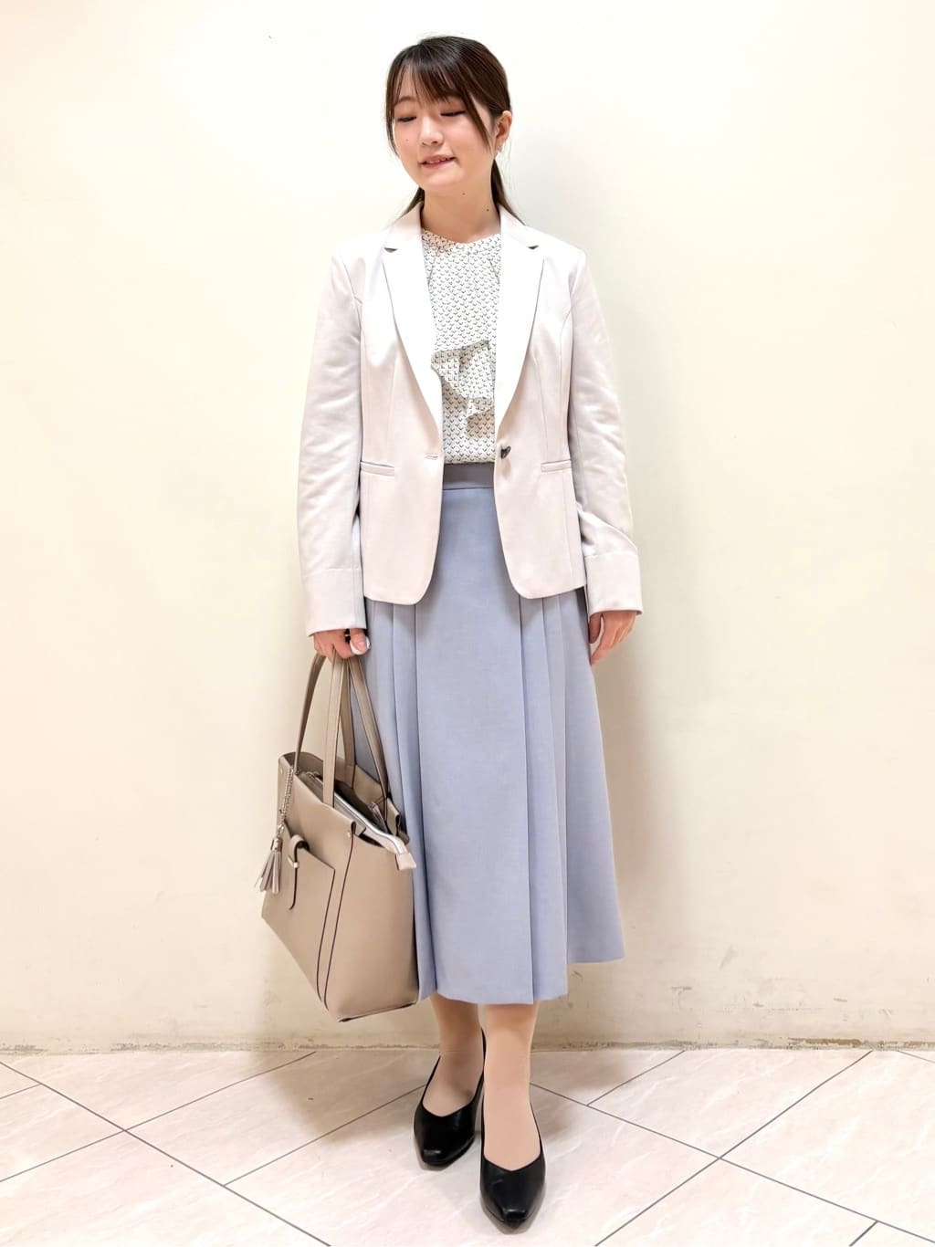 mikiさんの「Reflect｜【SS-4Lサイズ／UVカット／接触冷感】匠ジャケット／ベーシックテーラード」を使ったコーディネート