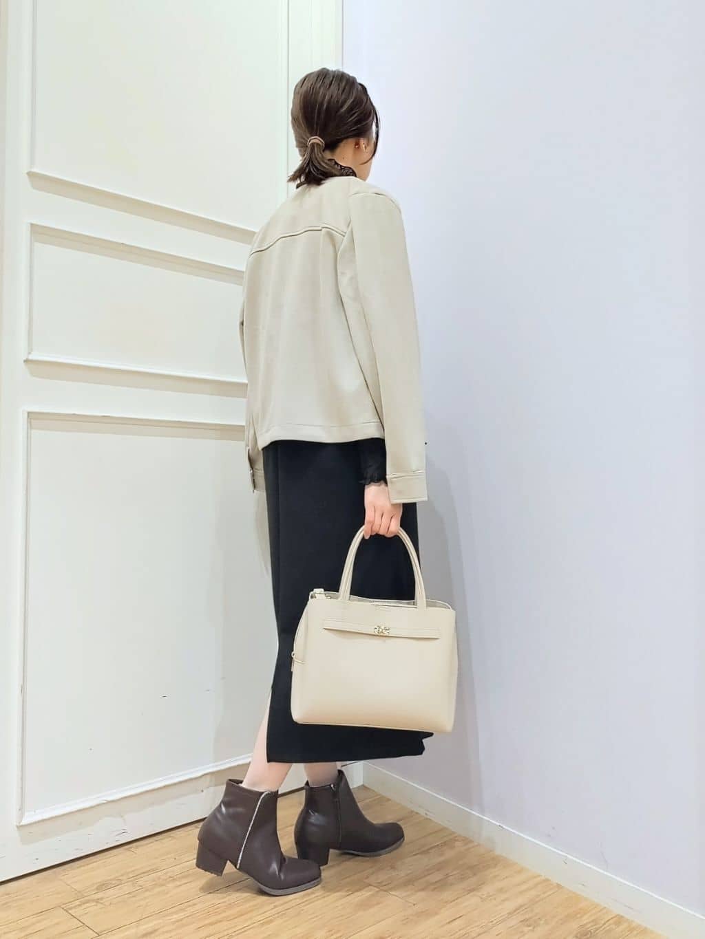 miomioさんの「SHOO･LA･RUE｜エポリングネックレス」を使ったコーディネート