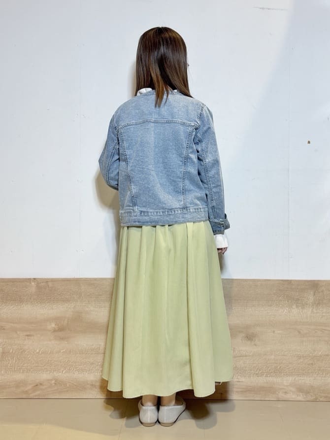 るねさんの「SHOO･LA･RUE｜【洗濯機可/S-LL】ほどよいゆとりの もちっとやわらかリブニット」を使ったコーディネート