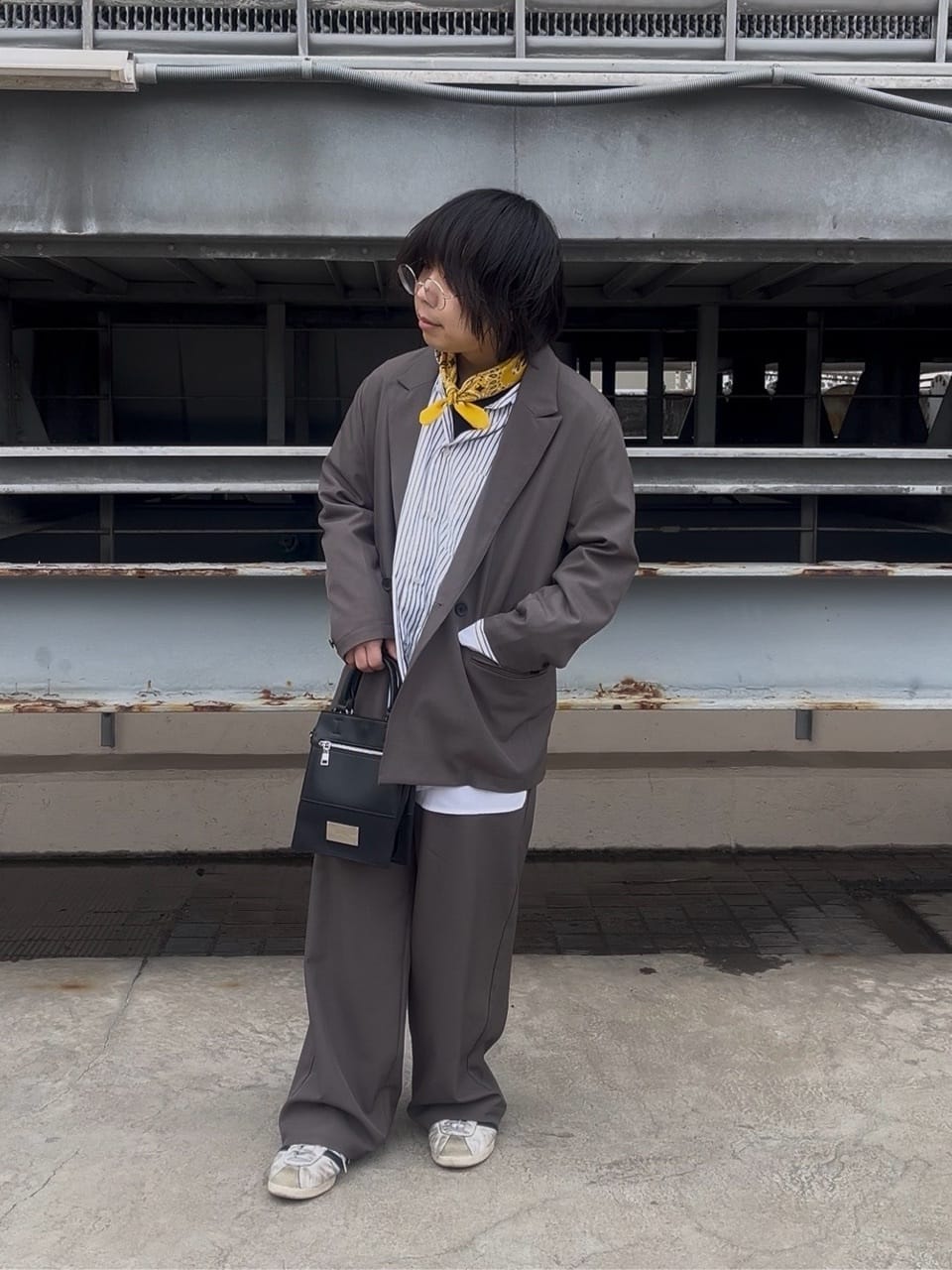 taigaさんの「tk.TAKEO KIKUCHI｜ダブルブレストジャケット」を使ったコーディネート