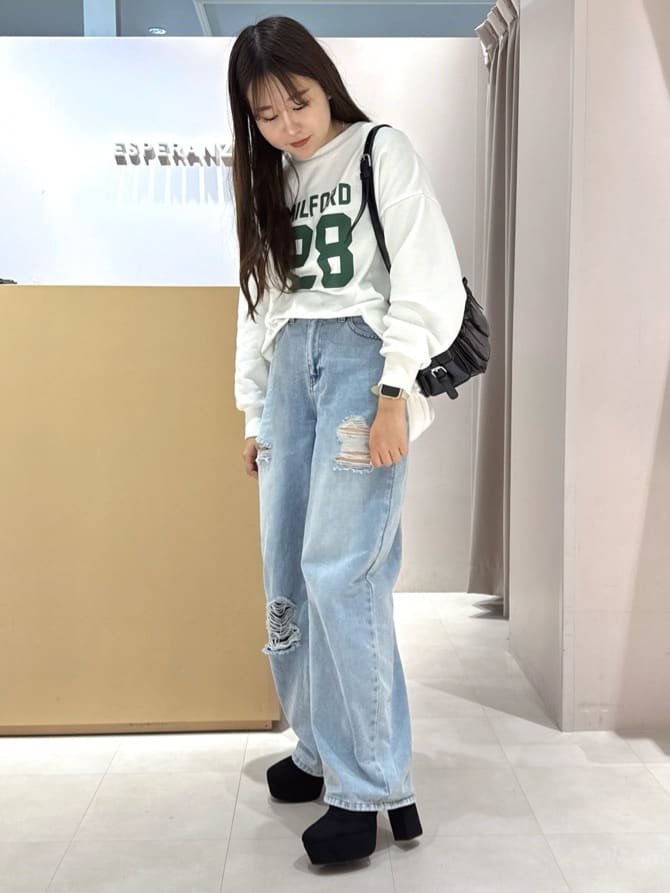 neinaさんの「ESPERANZA｜ポケットリボン2WAYバッグ」を使ったコーディネート