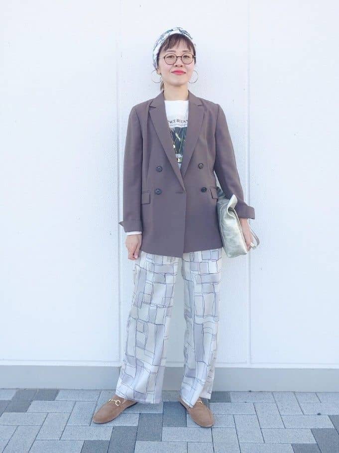 MUTSUKOさんの「UNTITLED｜【コットン100/洗える】フォトロングTシャツ」を使ったコーディネート