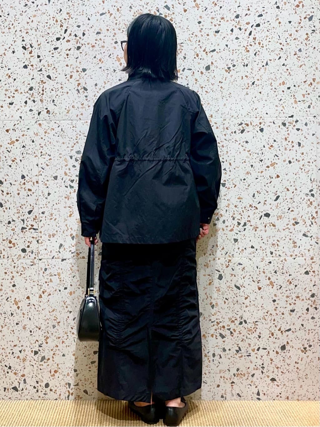 シゲリさんの「OPAQUE.CLIP｜撥水スタンドZIPブルゾン【洗濯機OK／UVケア／花粉対応】」を使ったコーディネート