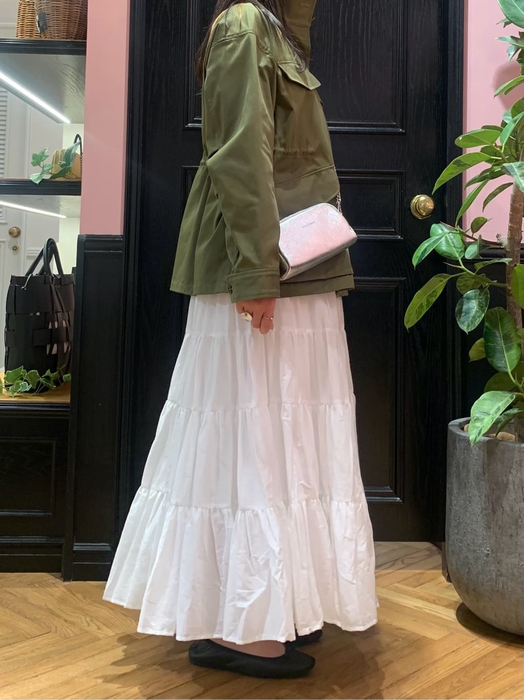 SAKAIさんの「DRESSTERIOR｜【ウォッシャブル】コンパクトコットンミリタリーブルゾン」を使ったコーディネート