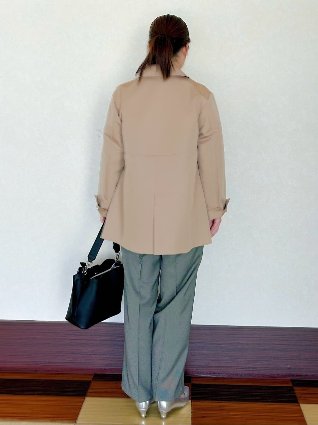 ひーさんの「Reflect｜【ライトアウター／ゆったり羽織れる／気軽な羽織りに◎】ライトブルゾン」を使ったコーディネート