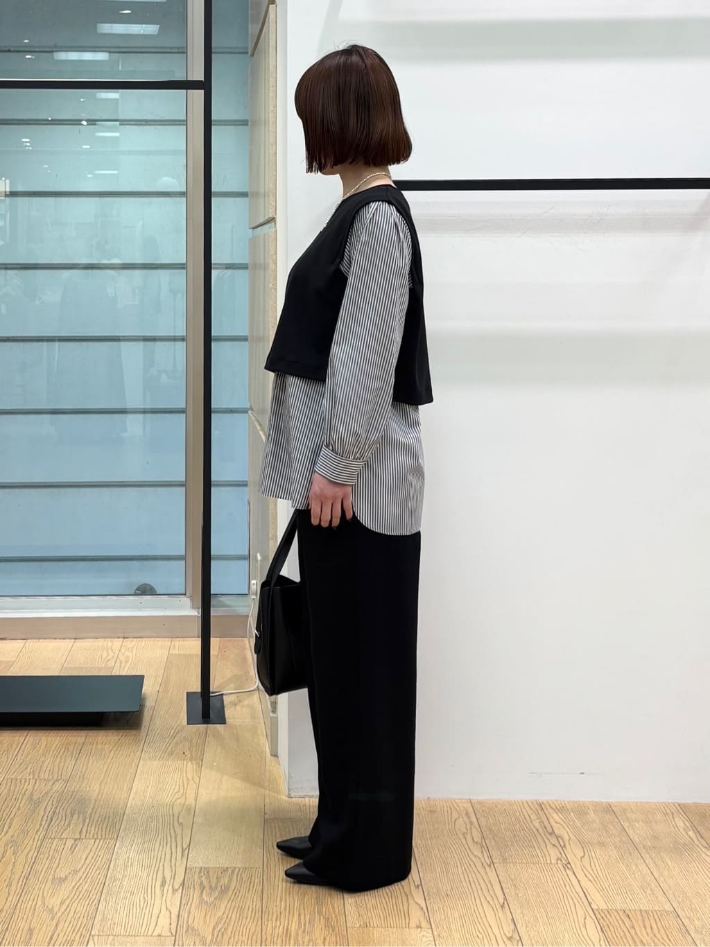 asamiさんの「INDIVI｜【洗える／UVケア】レイヤード風デザイントップス」を使ったコーディネート