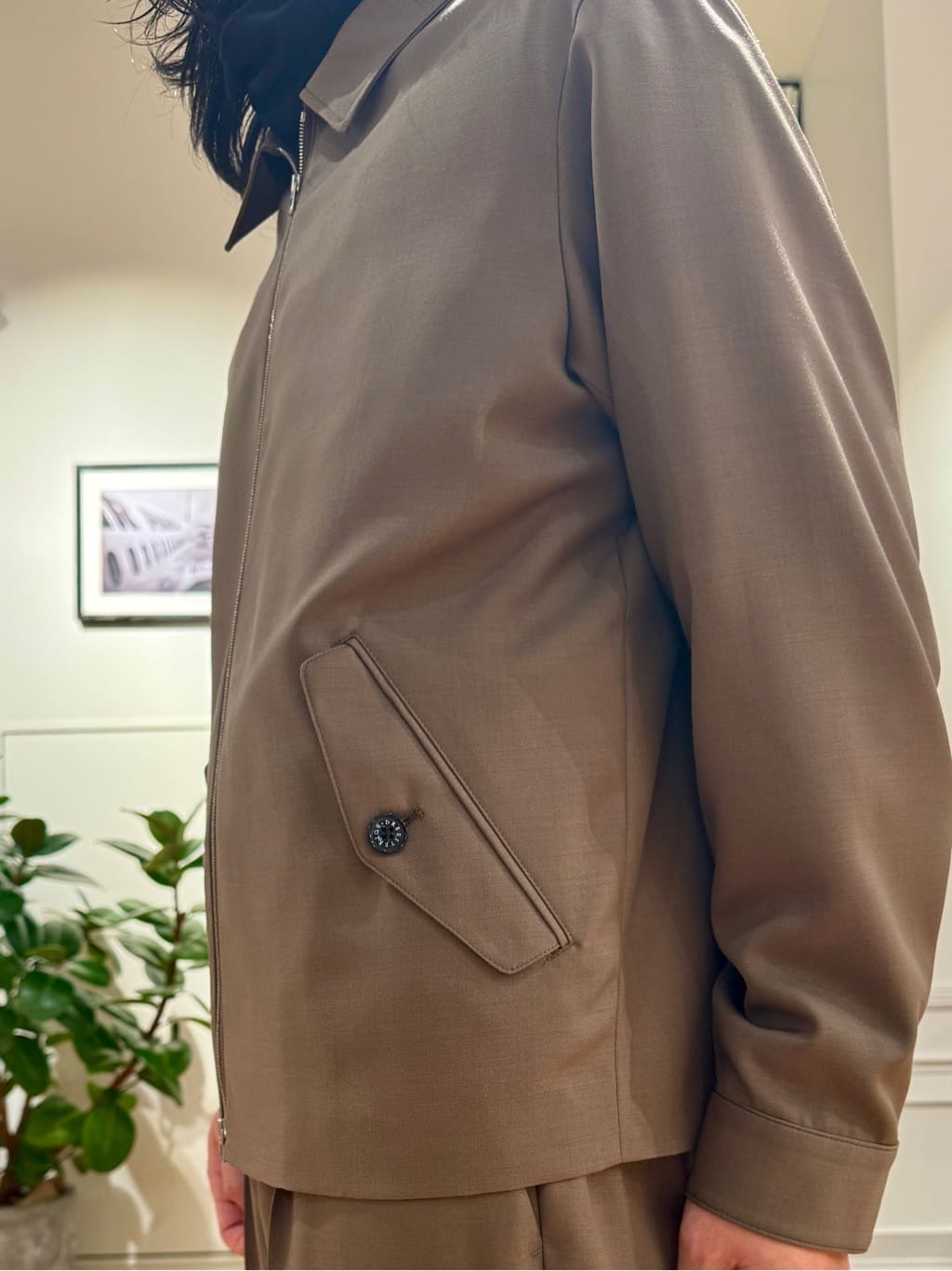 kawarataniさんの「DRESSTERIOR｜【ウォッシャブル】ウールハリントン ジャケット」を使ったコーディネート
