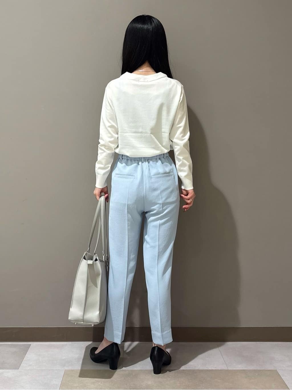 KEIKOさんの「INDIVI｜【洗える／多機能／SETUP可】着る日傘ダブルジャケット」を使ったコーディネート