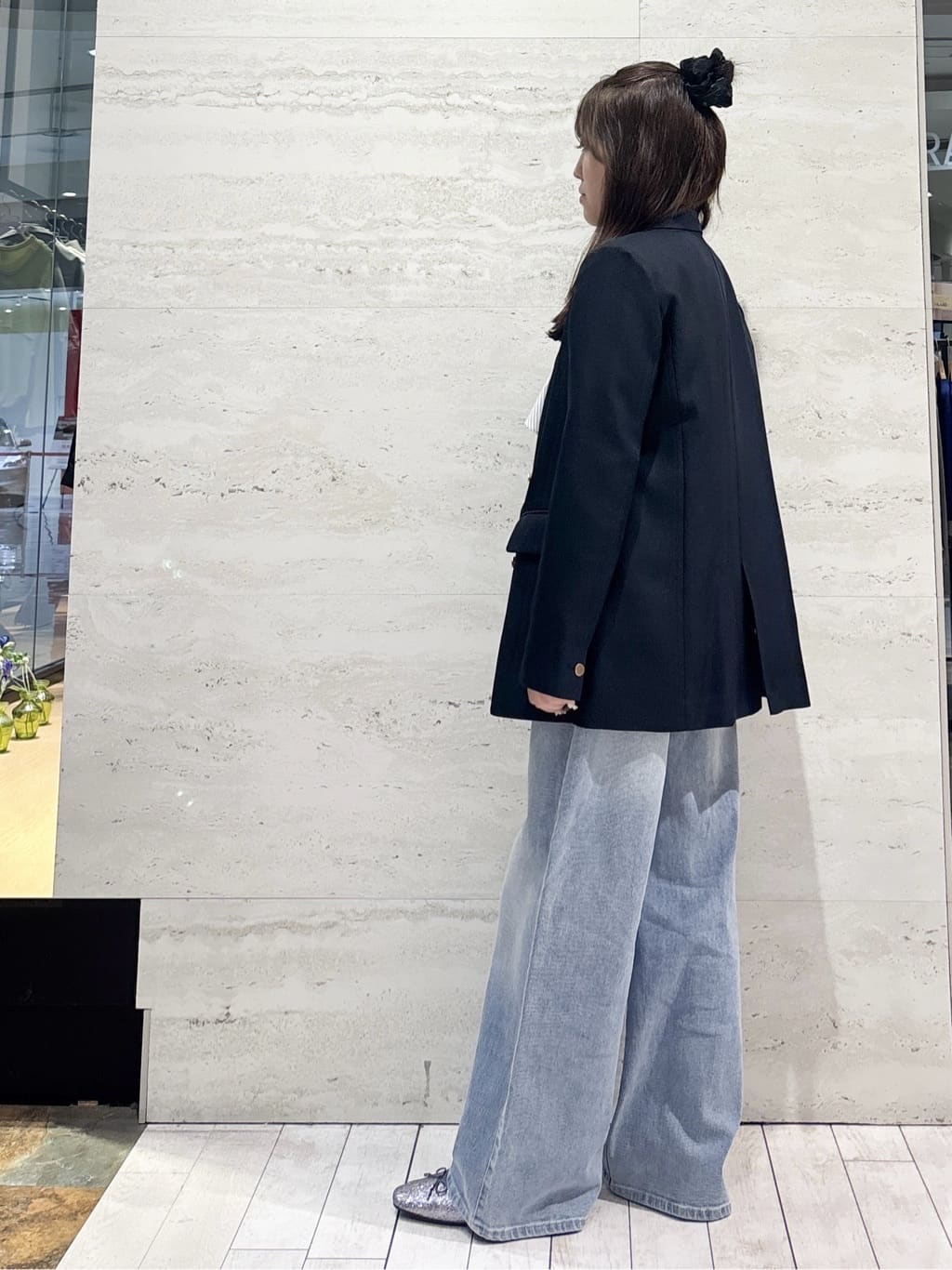 かほさんの「OPAQUE.CLIP｜フロントフリルブラウス【洗濯機OK】」を使ったコーディネート