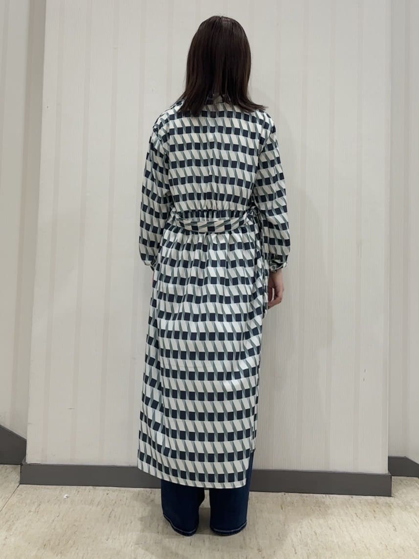 ちひさんの「INDIVI｜【褒められデニム】ワイドストレート デニムパンツ」を使ったコーディネート