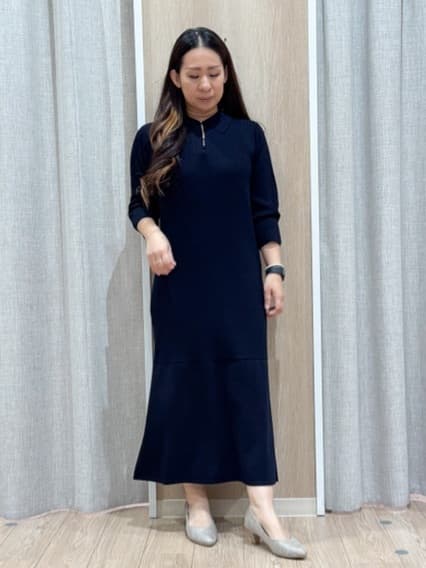 sachiさんの「grove｜スエードライク ノーカラーブルゾン」を使ったコーディネート
