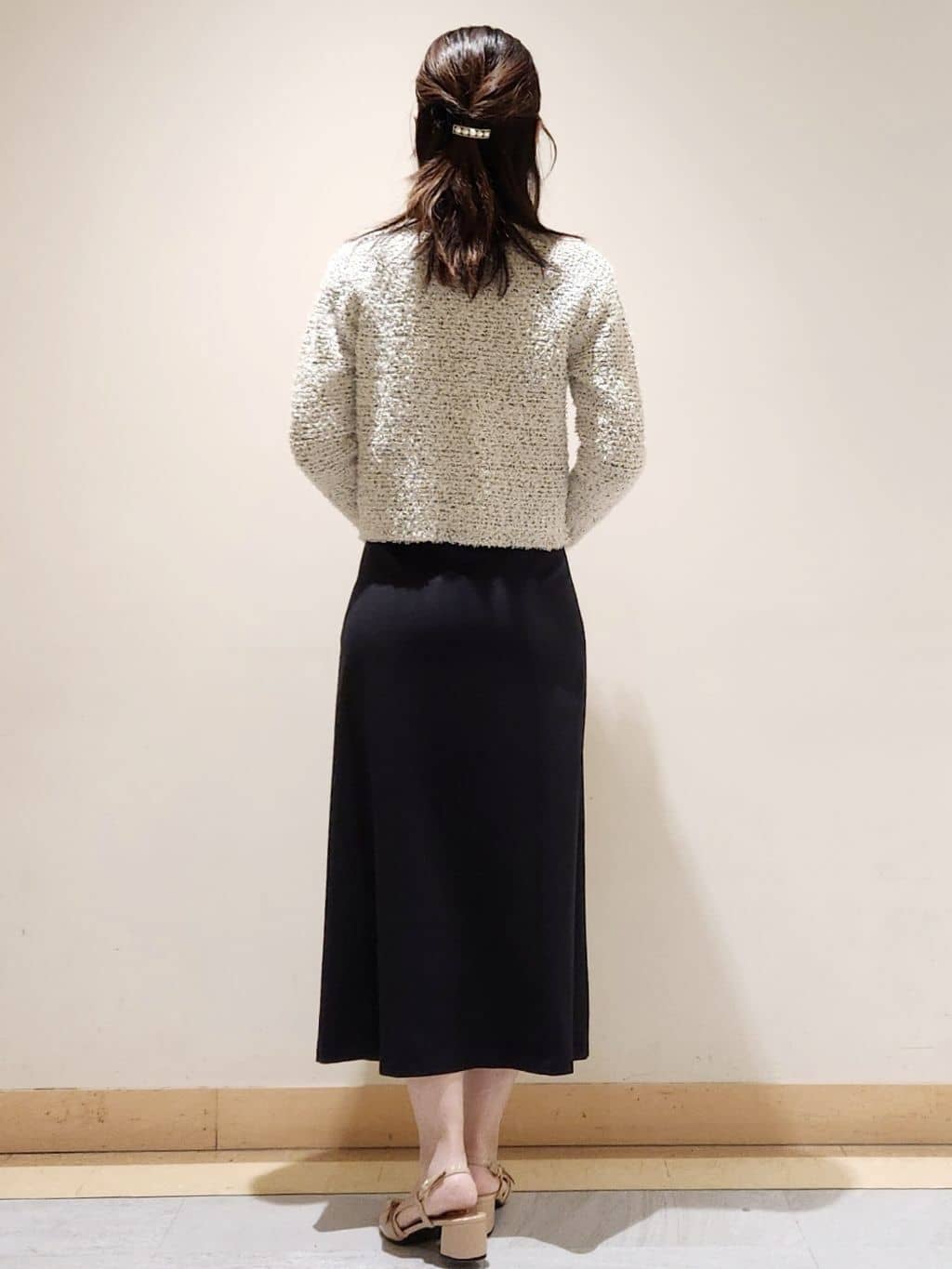 yukaさんの「COUP DE CHANCE｜【日本製】スタンドカラーのショート丈コート」を使ったコーディネート