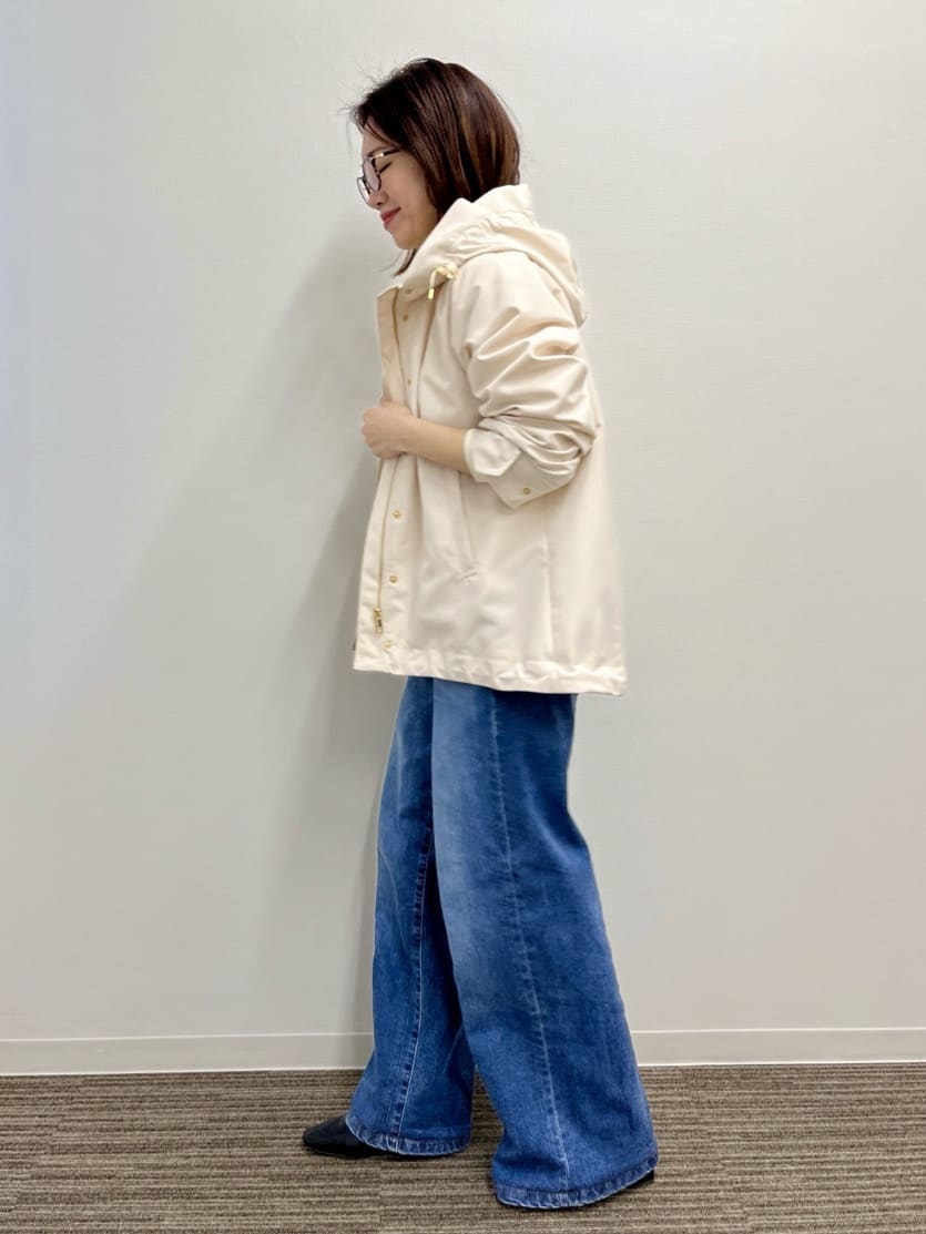 saoriさんの「【撥水・花粉防止／手洗い可】マウンテンパーカー」を使ったコーディネート