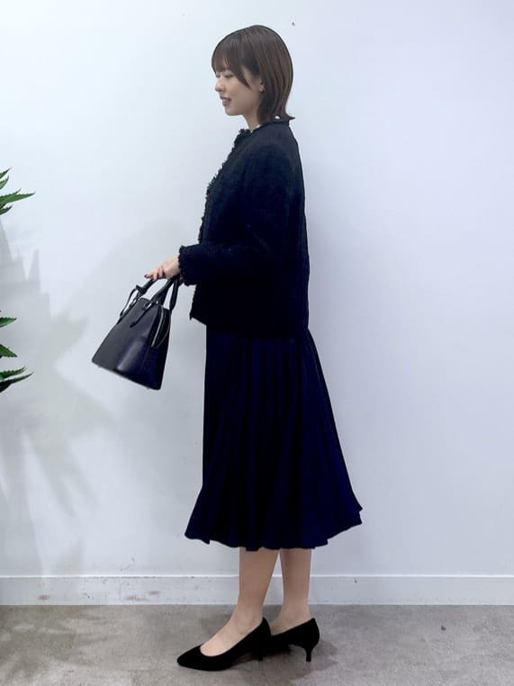 yukaさんの「UNTITLED｜【仕事着/スーツ】ファンシーツイード ジャケット」を使ったコーディネート