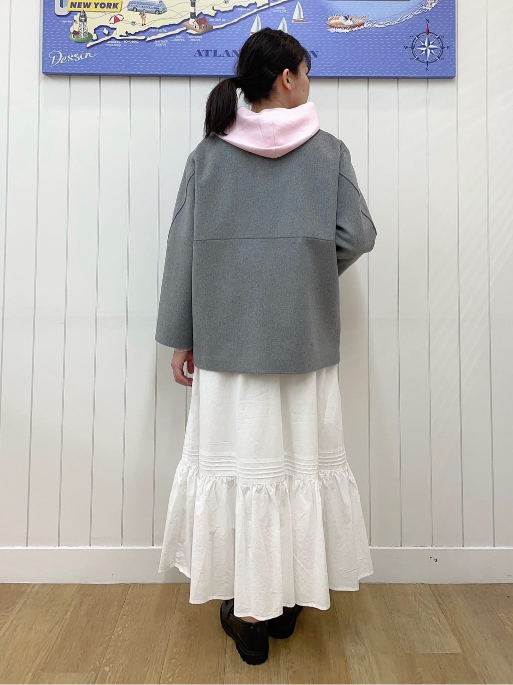 Mayaさんの「Dessin｜【2WAY】メッシュバケツBAG」を使ったコーディネート
