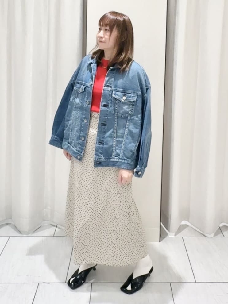 ʏᴜᴋɪᴋᴏさんの「UNTITLED｜【Healthy DENIM】別注Bran／デニムジャケット」を使ったコーディネート