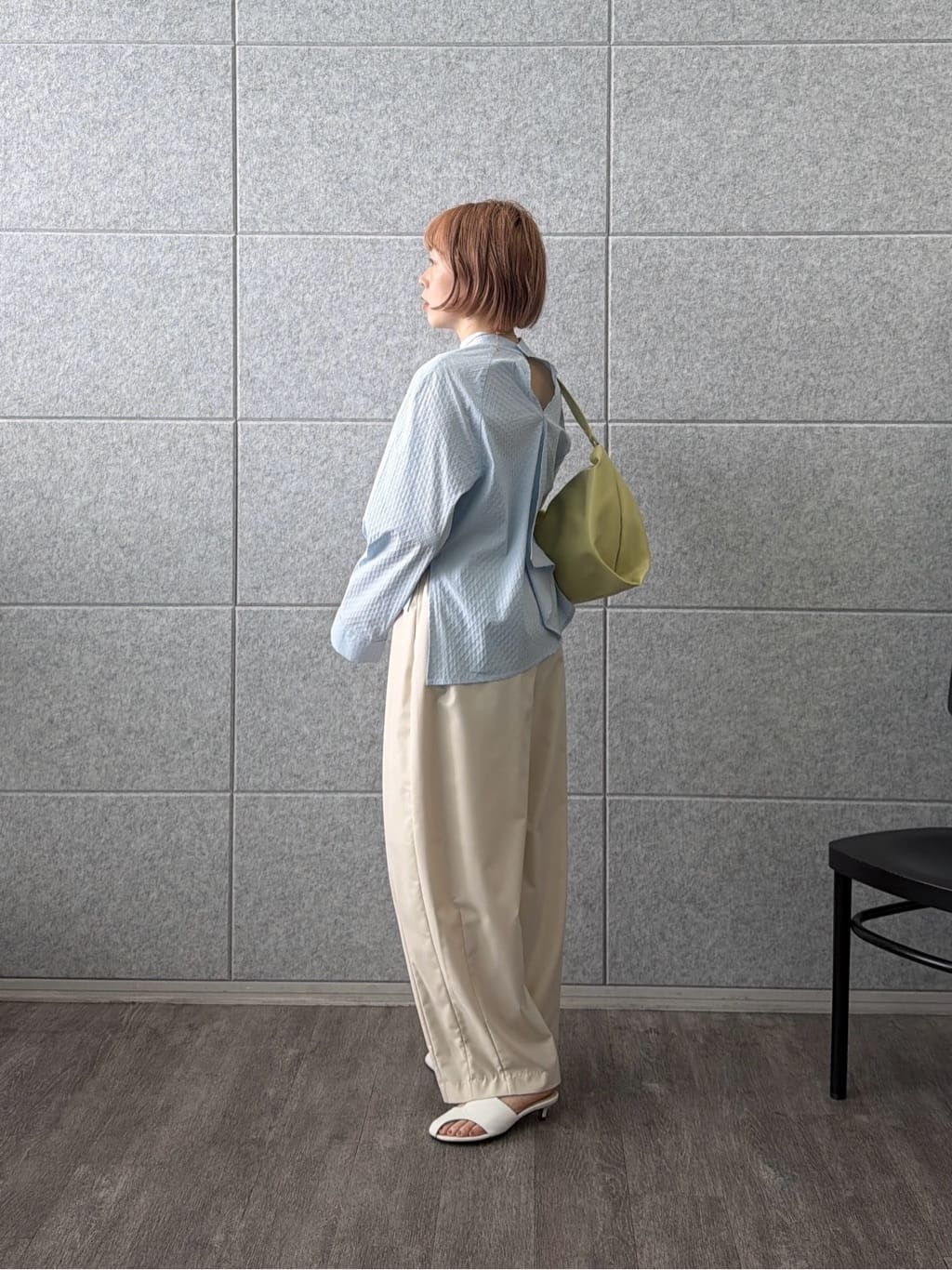 mikuさんの「INDIVI｜カーヴィーパンツ【接触冷感】」を使ったコーディネート
