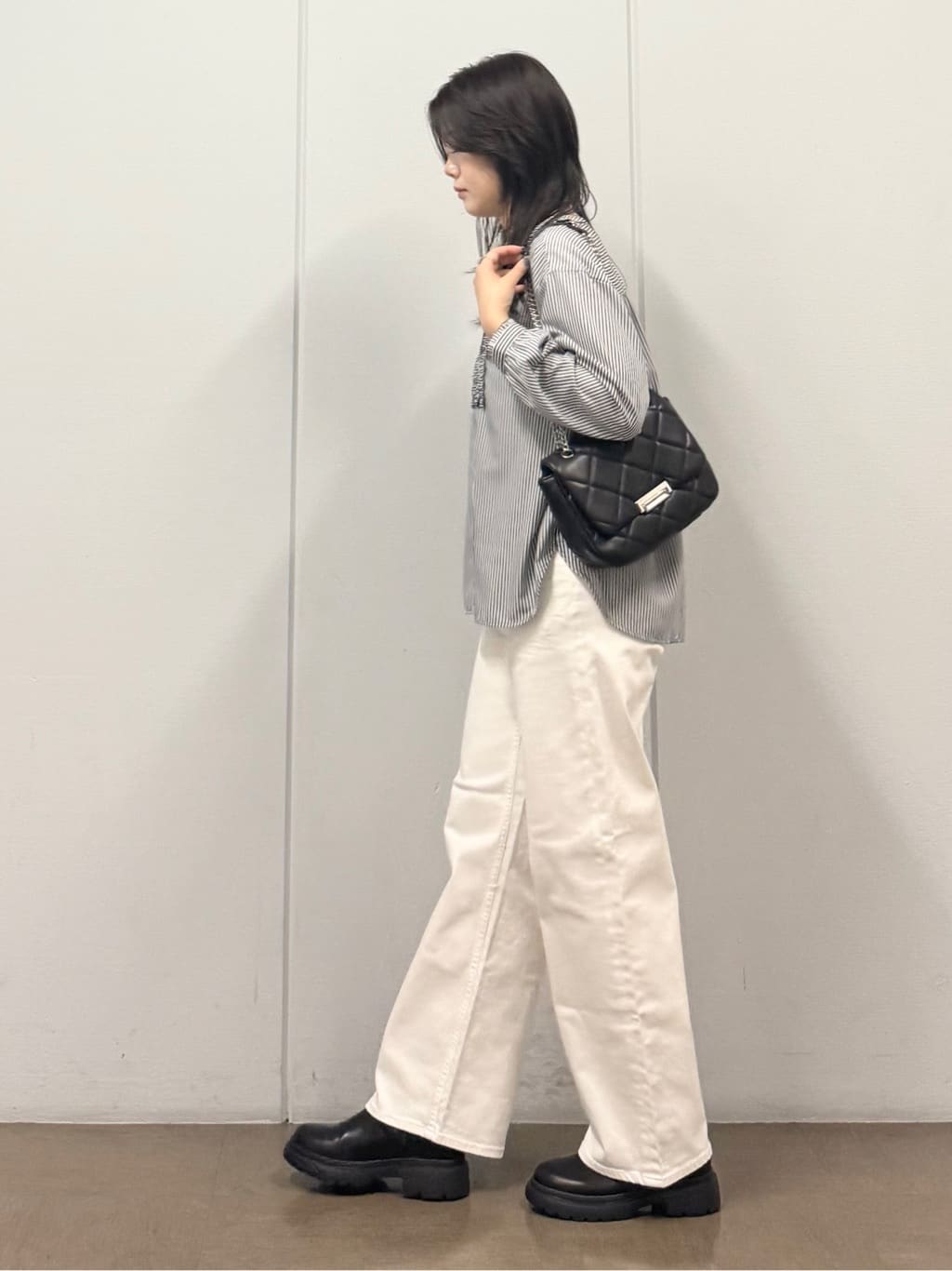 mizukiさんの「INDIVI｜【洗える／UVケア／吸汗速乾】ジョーゼットライトブルゾン」を使ったコーディネート