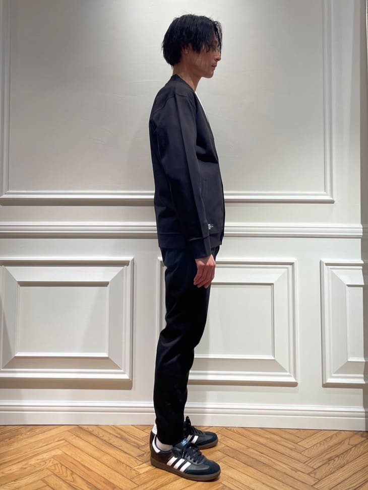 橋本さんの「DRESSTERIOR｜【接触冷感／セットアップ可】ドライタッチ ハイカウントカットソー カーディガン」を使ったコーディネート