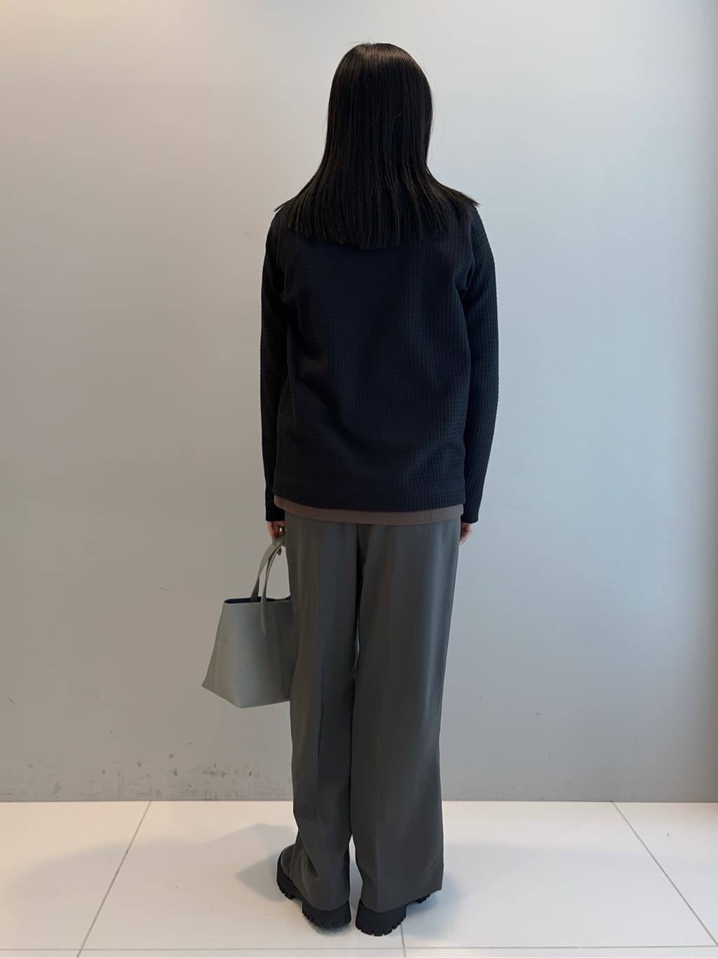 Akutagawaさんの「TAKEO KIKUCHI｜千鳥柄 ストレッチ プルオーバー」を使ったコーディネート
