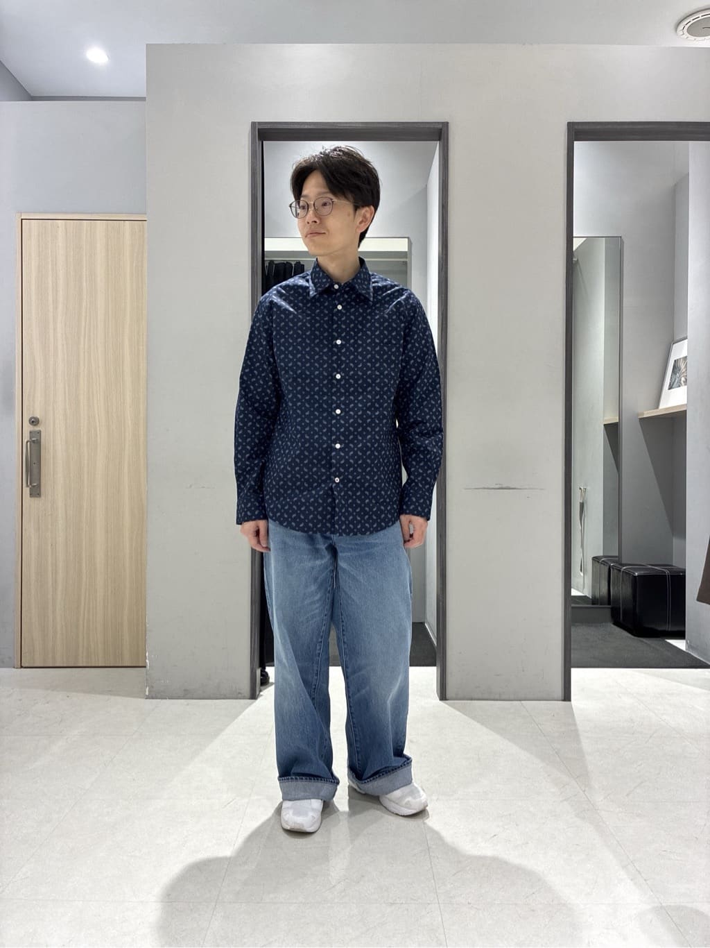 わいずみさんの「TAKEO KIKUCHI｜ジップアップ 鹿の子 ニット」を使ったコーディネート