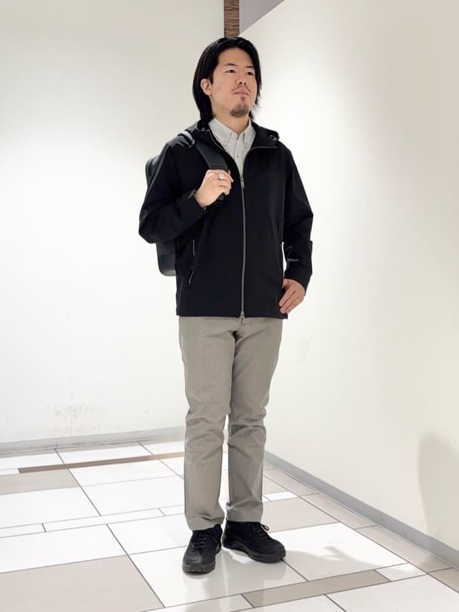 及川さんの「TAKEO KIKUCHI｜【KAJIF】フード ブルゾン」を使ったコーディネート