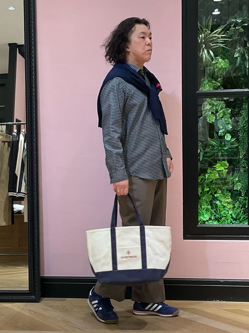 Nagaseさんの「DRESSTERIOR｜ミニチェックシャツ」を使ったコーディネート