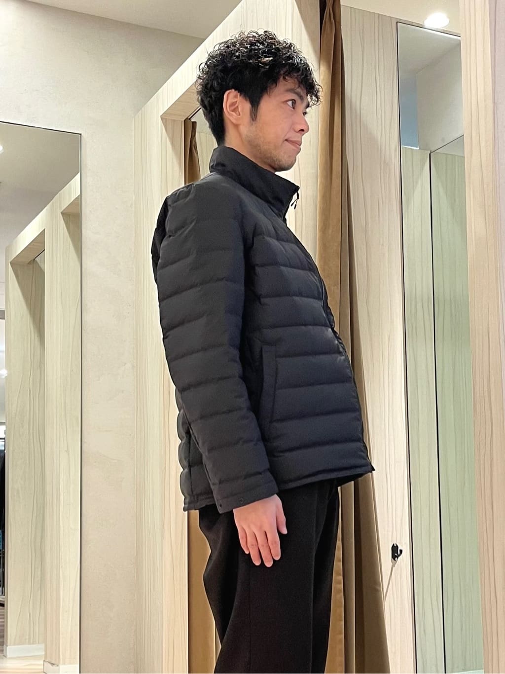 URAさんの「TAKEO KIKUCHI｜【3WAY】ドビー ダウンライナー付ブルゾン」を使ったコーディネート