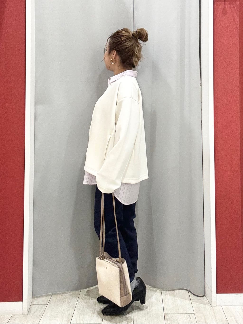 shioさんの「SHOO･LA･RUE｜【SHOO・LA・RUE DENIM】毎日使いたくなる ストレッチデニムスキニーパンツ」を使ったコーディネート