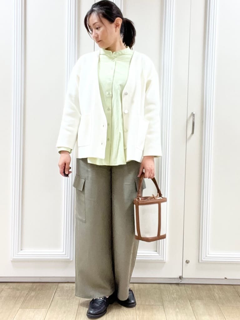 KAOさんの「Reflect｜【着回し力◎】ジャケット風ニットカーディガン」を使ったコーディネート