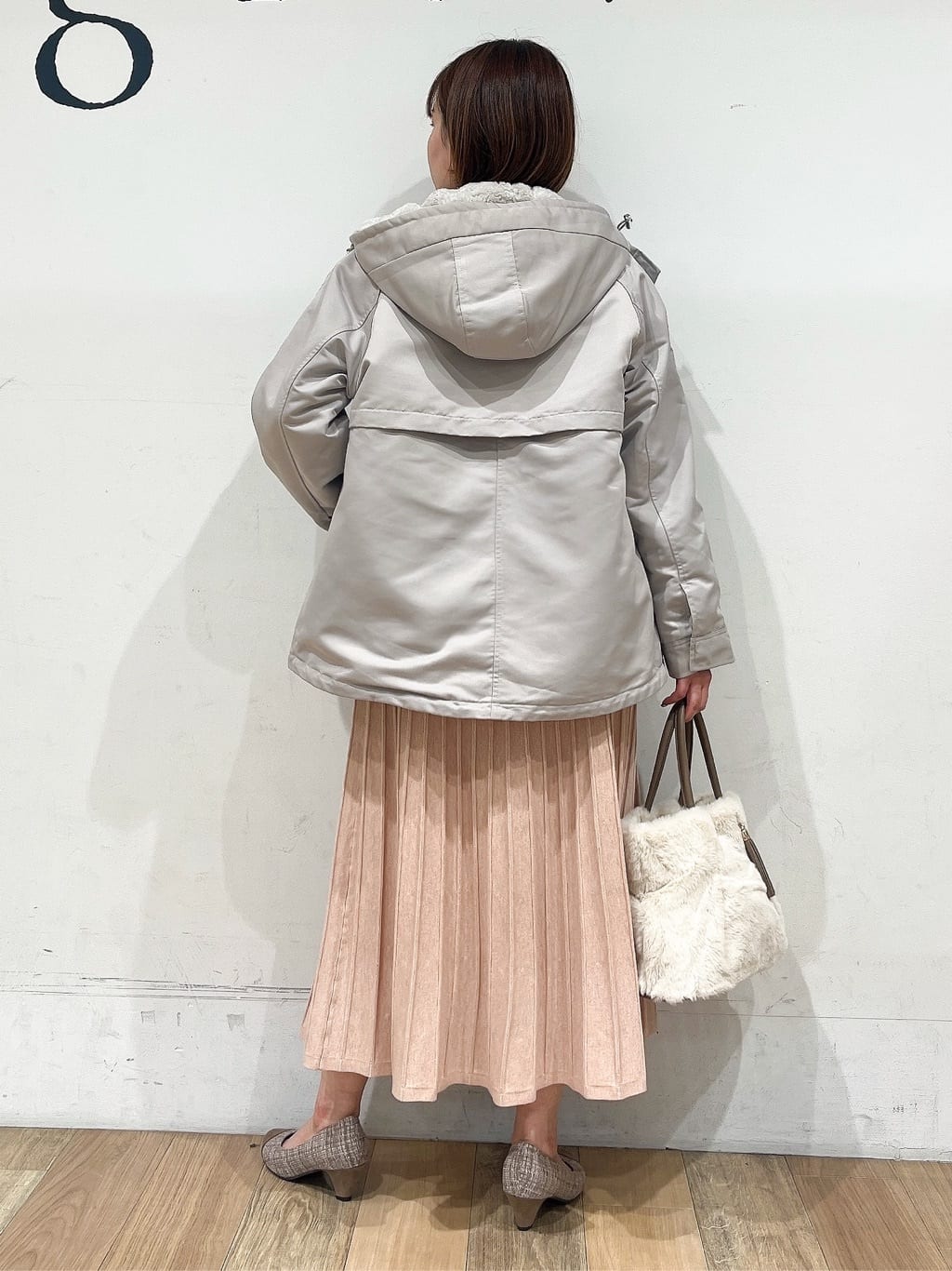 山さんさんの「grove｜【名品アウター/3WAY・はっ水】ボアライナー付マウンテンパーカ」を使ったコーディネート
