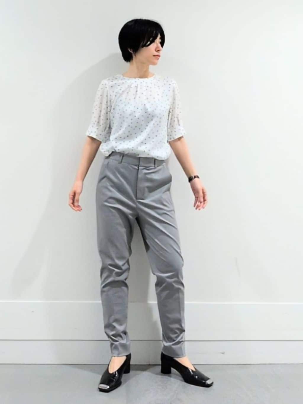 ミズタさんの「UNTITLED｜【UV/接触冷感/スーツ】ジャージテーラードジャケット」を使ったコーディネート