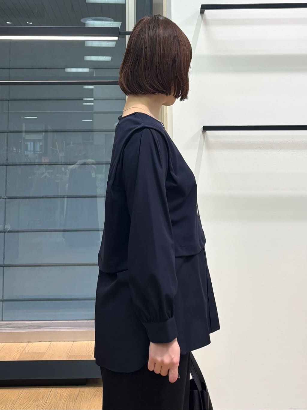 asamiさんの「INDIVI｜【洗える／UVケア】レイヤード風デザイントップス」を使ったコーディネート