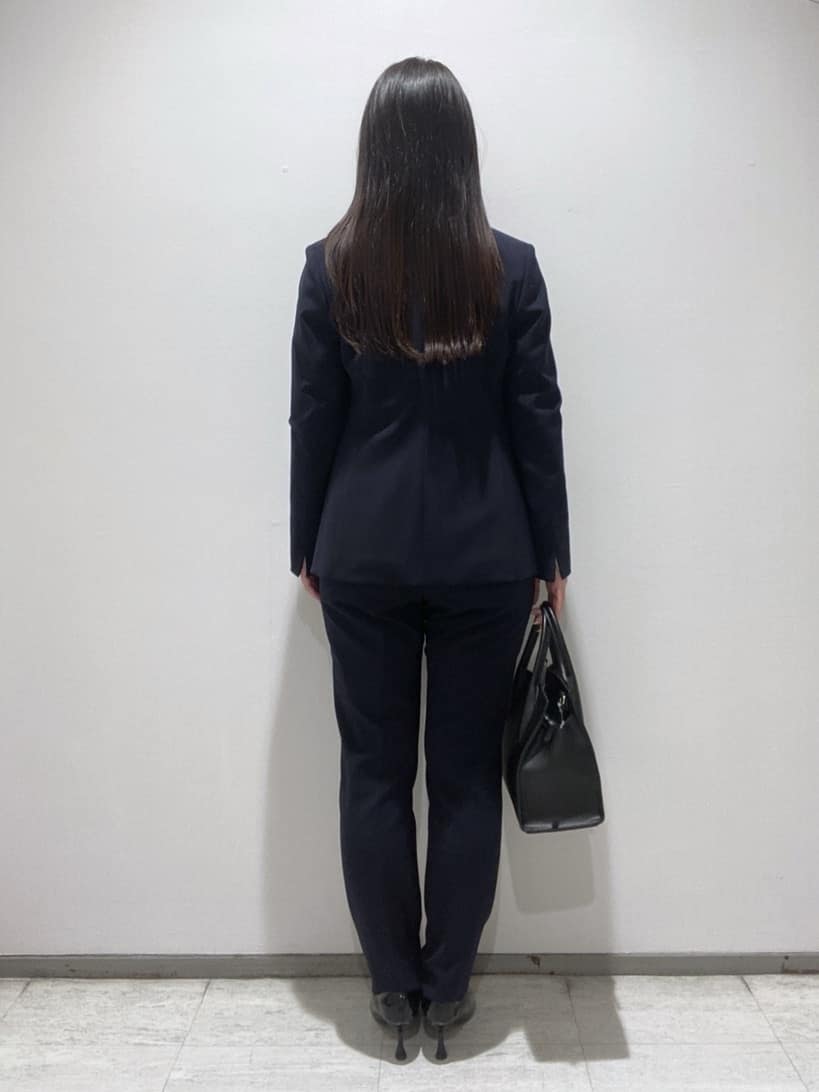 meiさんの「INDIVI｜【通勤スーツ／洗える】ストレッチテーラードカラージャケット」を使ったコーディネート