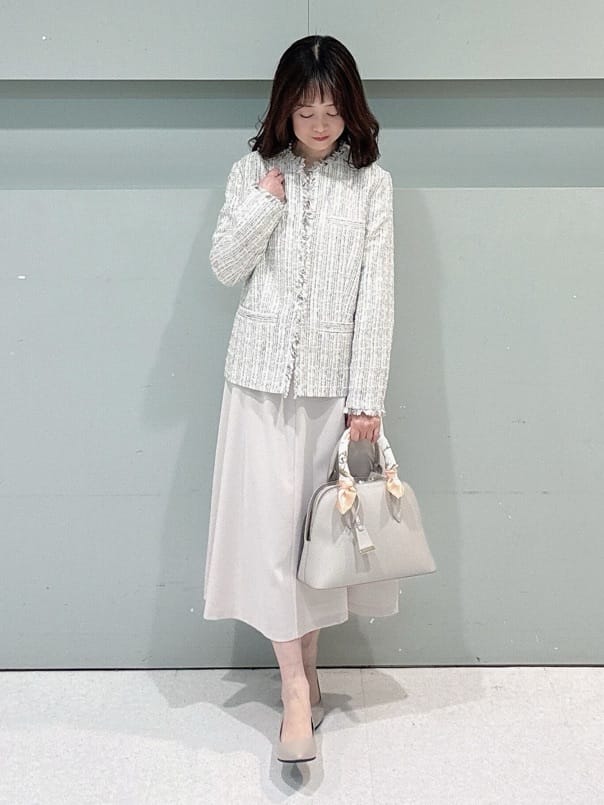 makiさんの「UNTITLED｜【仕事着/スーツ】ファンシーツイード ジャケット」を使ったコーディネート
