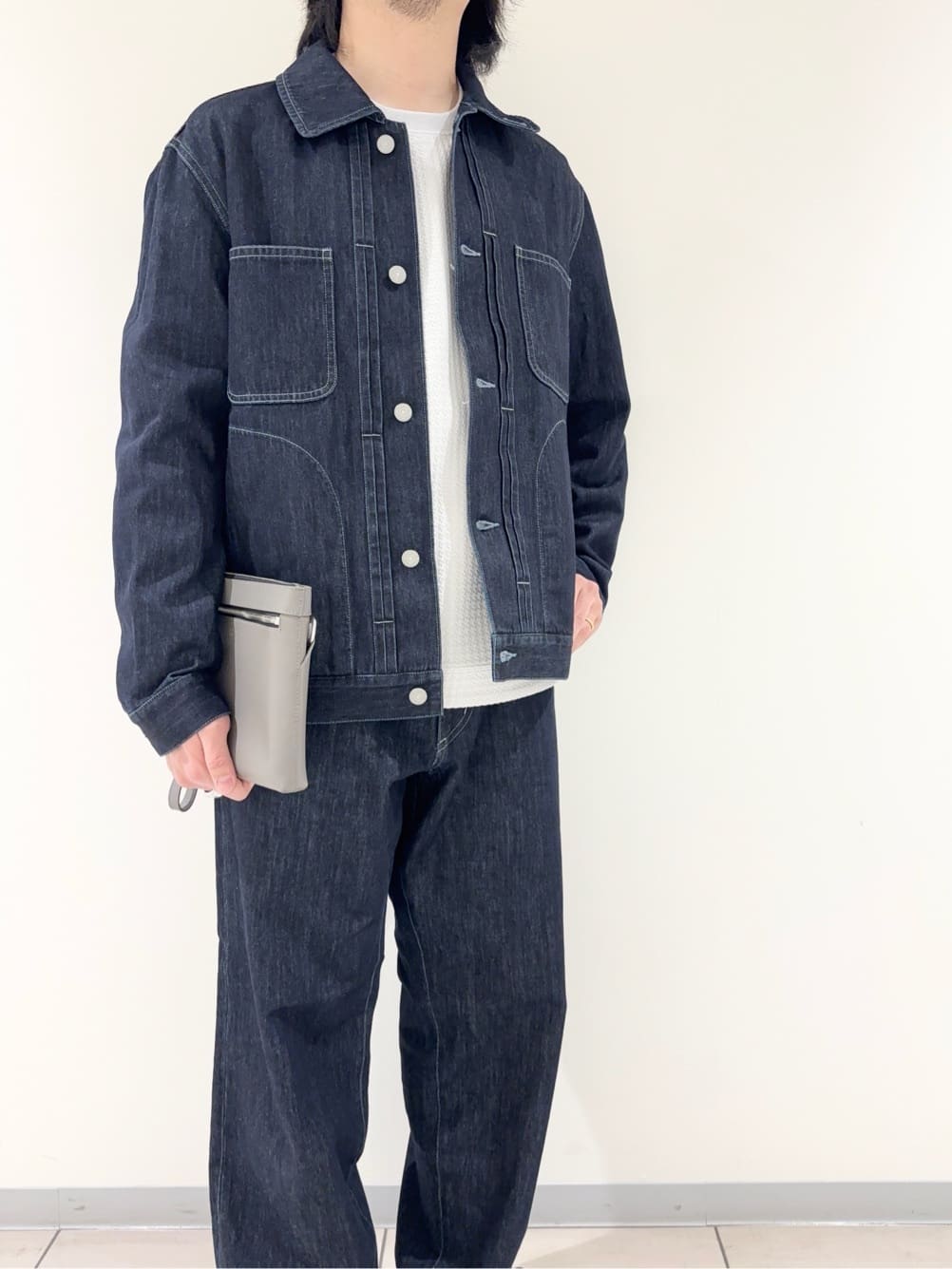 及川さんの「TAKEO KIKUCHI｜【BOWLER HAT LABEL】エクスプローラー Gジャン」を使ったコーディネート