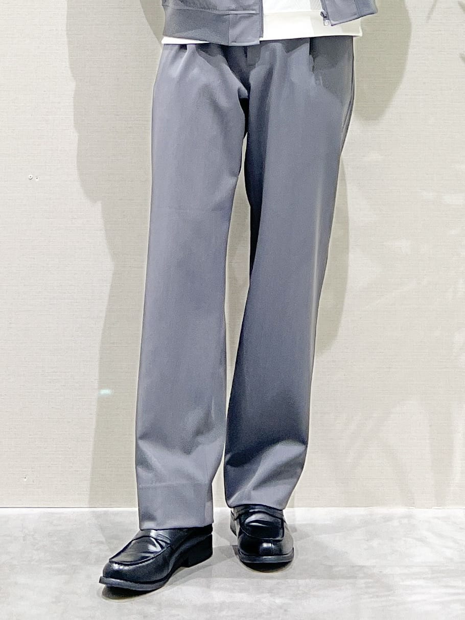 SHI-MAさんの「THE SHOP TK｜FLEX LINE ストレッチリブブルゾン　ストレッチ/防シワ/マシンウォッシャブル/セットアップ可」を使ったコーディネート