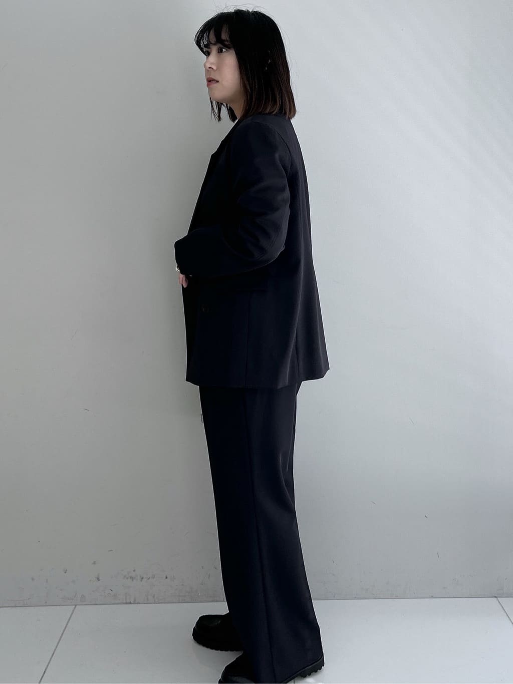 Hirokaさんの「Dessin｜【洗える】後ろボタンニットプルオーバー七分袖」を使ったコーディネート