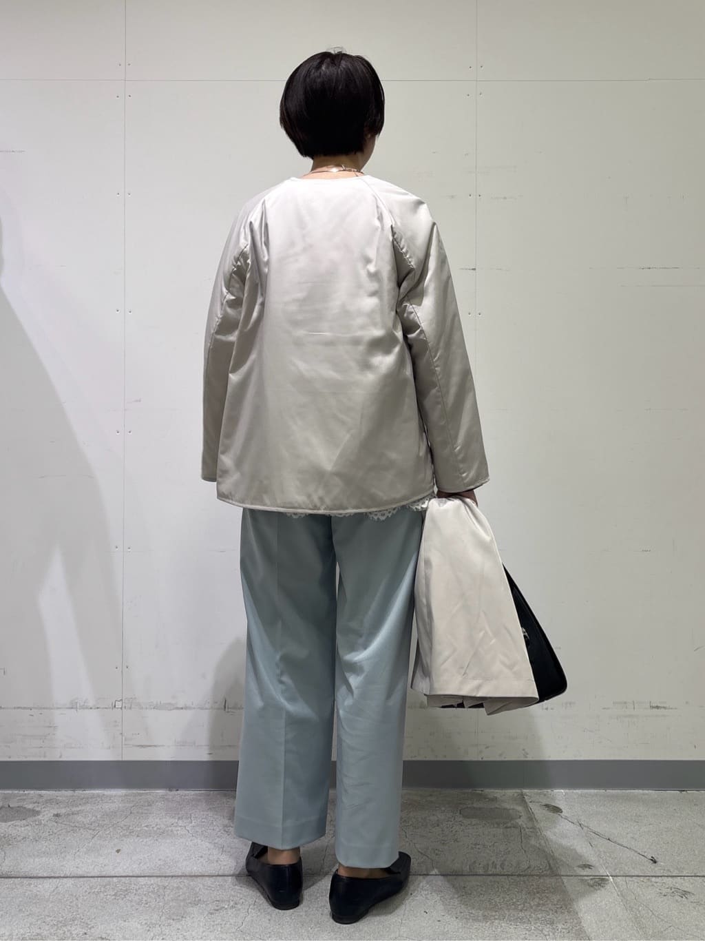 yuriさんの「INDIVI｜【新作褒められパンツ】快温ワイドパンツ」を使ったコーディネート