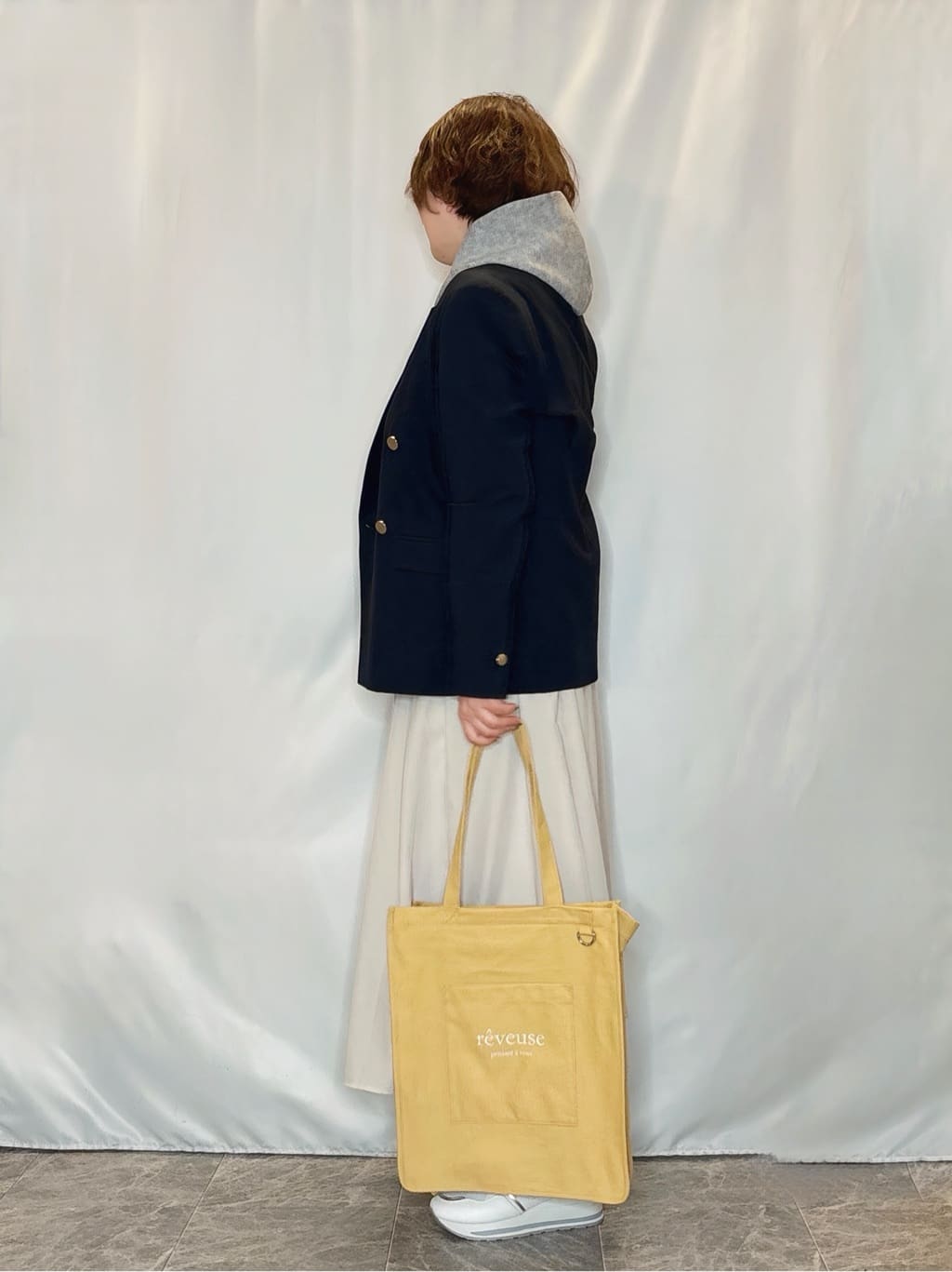 たみさんの「SHOO･LA･RUE｜【セットアップ可/S-LL/洗濯機可】マニッシュに決まる ダブルブレストジャケット」を使ったコーディネート