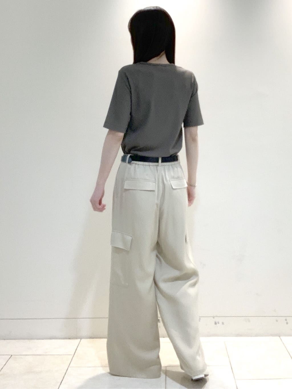 ヤマグチさんの「Reflect｜【セットアップ可】ジップアップレースショートブルゾン」を使ったコーディネート