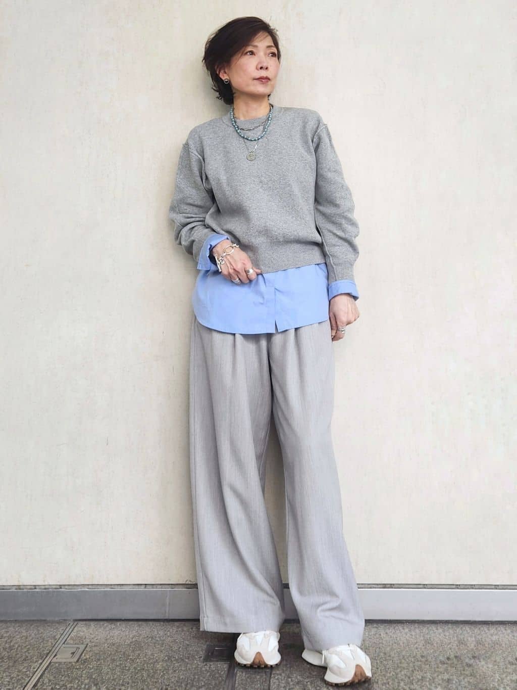 milkyさんの「OPAQUE.CLIP｜ミドルトレンチコート【洗濯機OK】」を使ったコーディネート