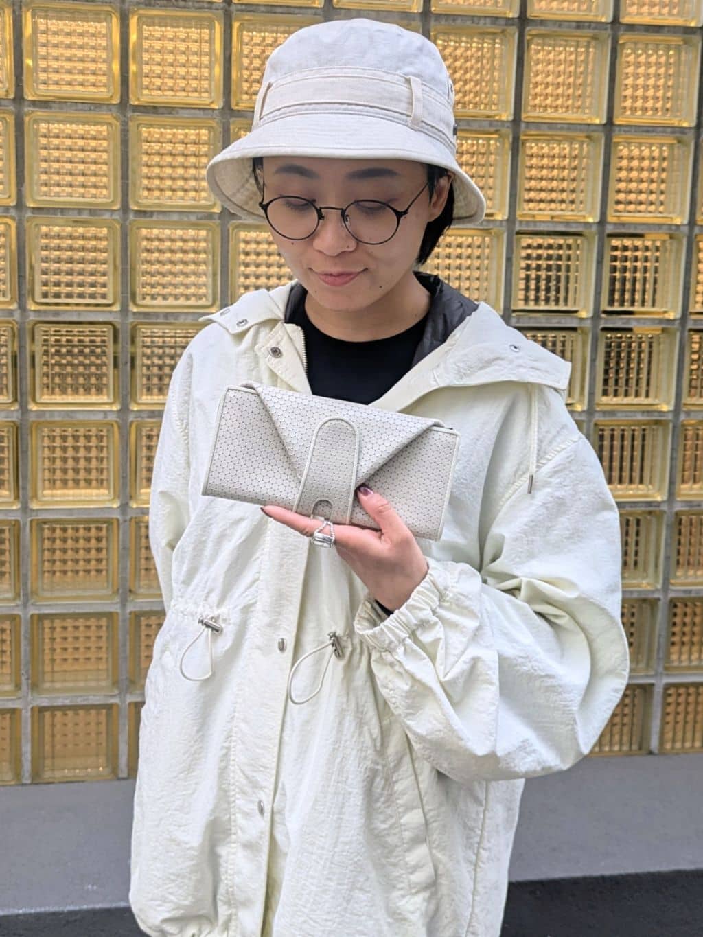 MTさんの「HIROKO HAYASHI｜DAMASCO（ダマスコ）長財布」を使ったコーディネート