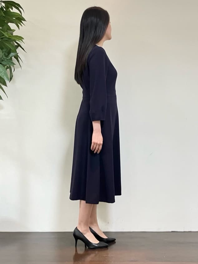 カレンさんの「UNTITLED｜【追加6/日本製】2連フェイクパールネックレス」を使ったコーディネート