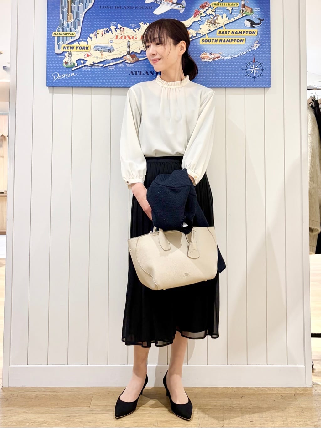 uwatokoさんの「Dessin｜【入卒/セレモニー/お仕事/セットアップ可能】ダブルジャケット」を使ったコーディネート