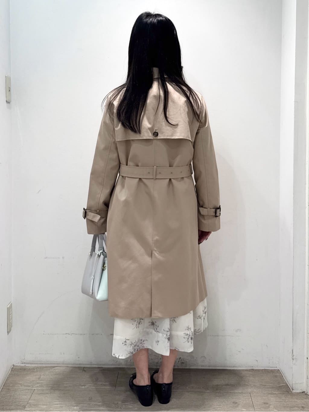 yuicciさんの「OPAQUE.CLIP｜撥水トレンチコート【洗濯機OK／花粉対応】《XS～3L》」を使ったコーディネート