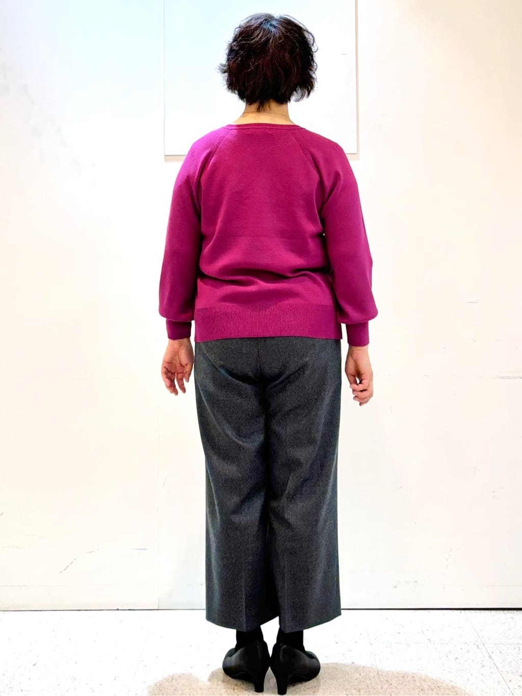 ヤスコさんの「Reflect｜【ゆったり着られる◎】ラグランスリーブニット」を使ったコーディネート