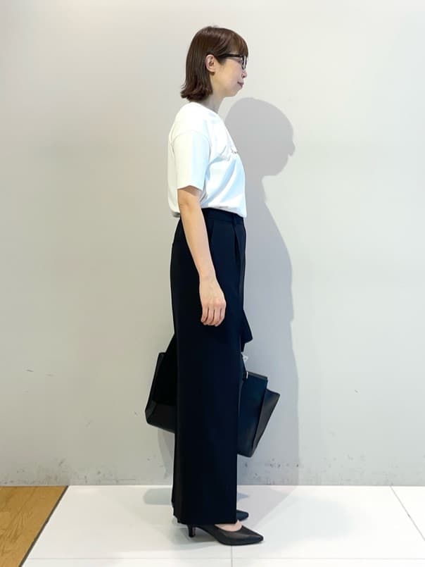 murayamaさんの「INDIVI｜【洗える／上品】きれいめ着流しカーディガンニット」を使ったコーディネート