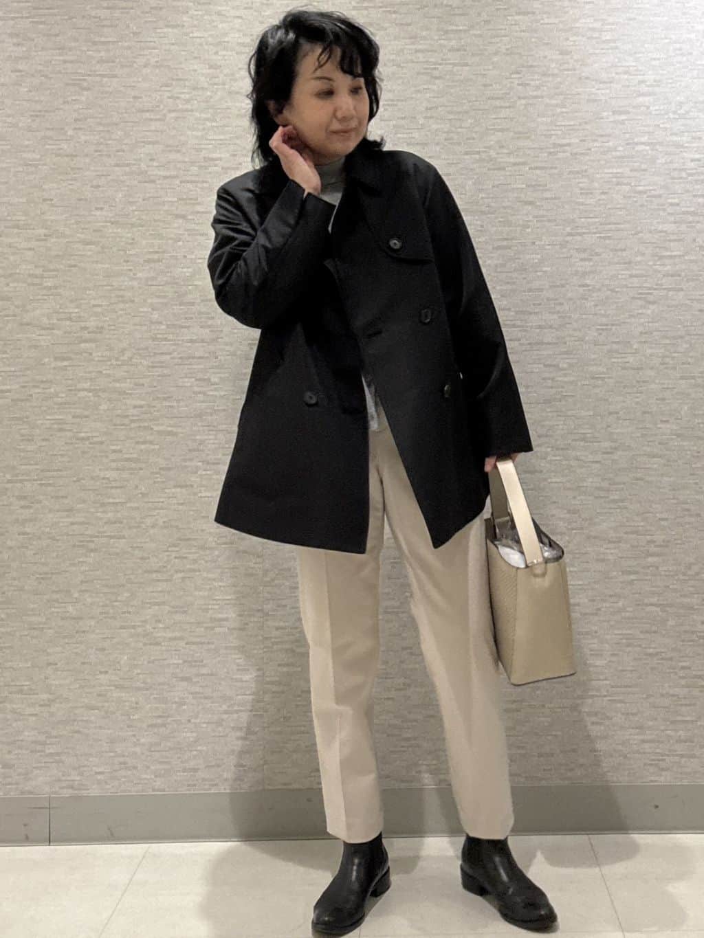 KOJIMAさんの「Reflect｜【オン・オフ着回しやすい◎】ダブルブレストジャケット」を使ったコーディネート