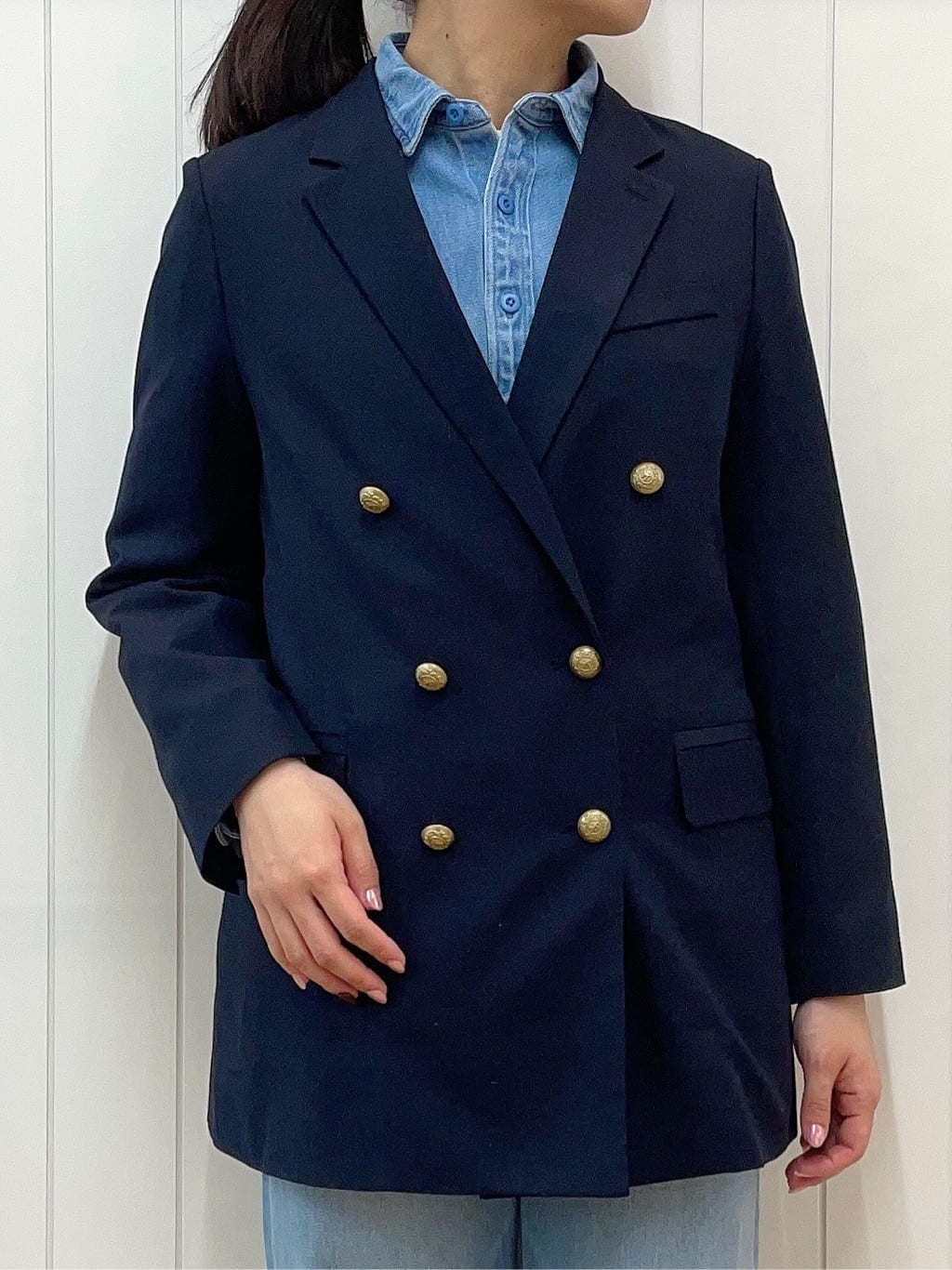 Mayaさんの「Dessin｜【ユニセックス/洗える】10OZデニムシャツ」を使ったコーディネート